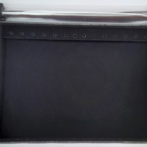 BVP-N/V -  Bandeja Veludo Courino Tampa Plástica Pulseira – Preto