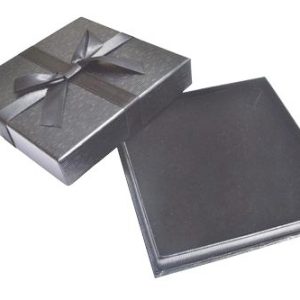CT23 - Estojo Papel Rígido com Laço Preto - 30% off