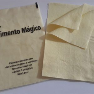 FMH3 - Flanela para Polimento de Jóias - Pacote com 3 unidades