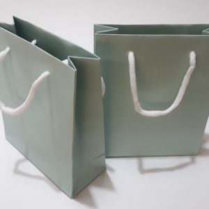 S2- Sacola de Papel 12x15cm Tiffany - Pacote 10 unidades