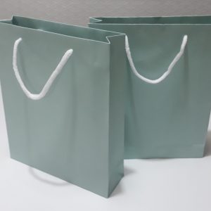 S3- Sacola de Papel 18x22cm Tiffany -Pacote 10 unidades