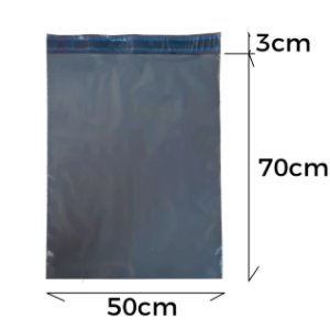 1EC 5070 - Envelope Saco Plástico Ecológico Adesivado 50x70 cm - Pacote com 1000 unidades